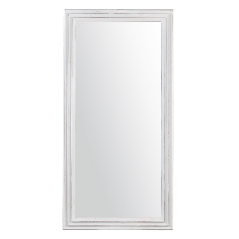 Rhode Solid Wood Flat Wall Mirror