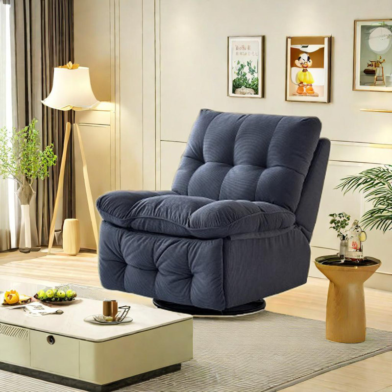 Fauteuil inclinable polyvalent à haute résilience, Bleu