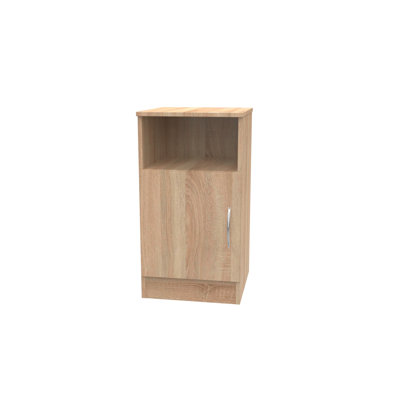 Avon Fully Assembled Avon 1 Door Cabinet Bardolino (Light Oak)
