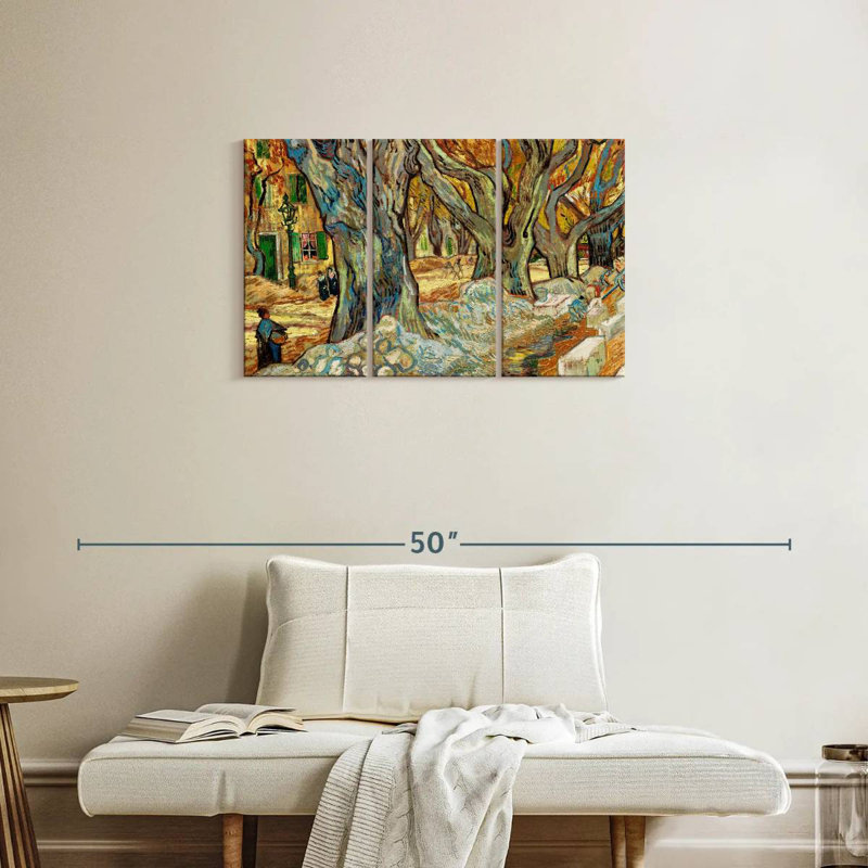 Harnek The Large Plane Trees, 20'' H X 33'' W