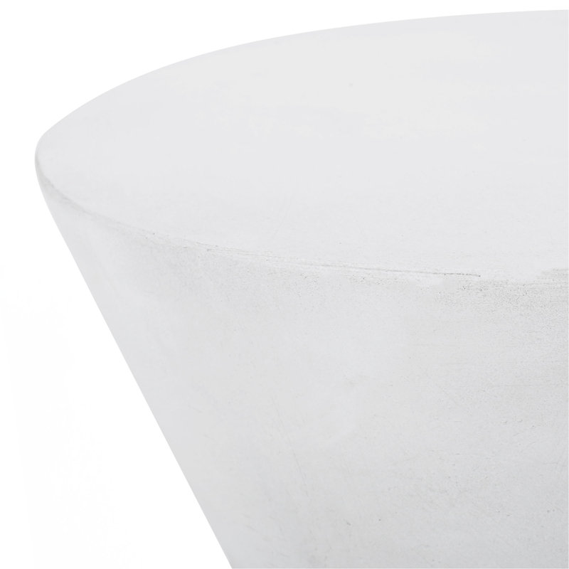 Outdoor Lightweight Concrete Side Table