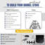 Sonret Natural Vent Freestanding Wood Burning Stove