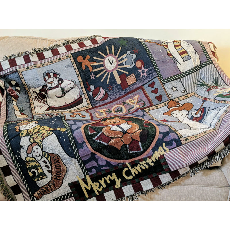 Machine Woven Throw Blanket