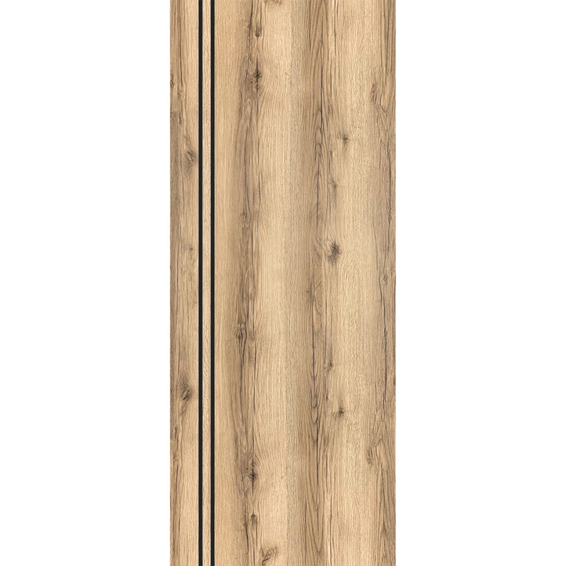 Finition en bois massif manufacturé, Chêne, 36 po x 84 po