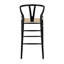 Tabouret de bar / de comptoir en bois massif Fairbanks-869017181-869017176-869017180