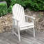 Chaise Adirondack en plastique avec table Anette-631427151