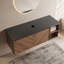 Meuble-lavabo mural Nature 48 po avec comptoir, sans lavabo-135318148