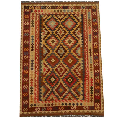 Azpeitia Wool Southwestern Indoor Rug