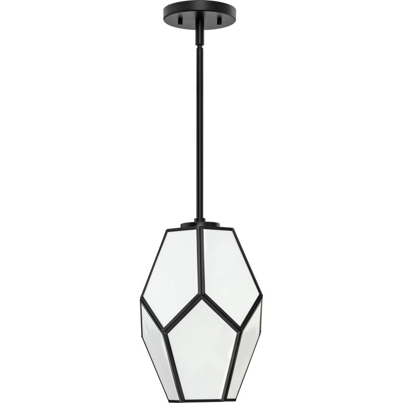 Jamaka 1 - Light Pendant, Matte Black, 13" H x 9" W x 9" D