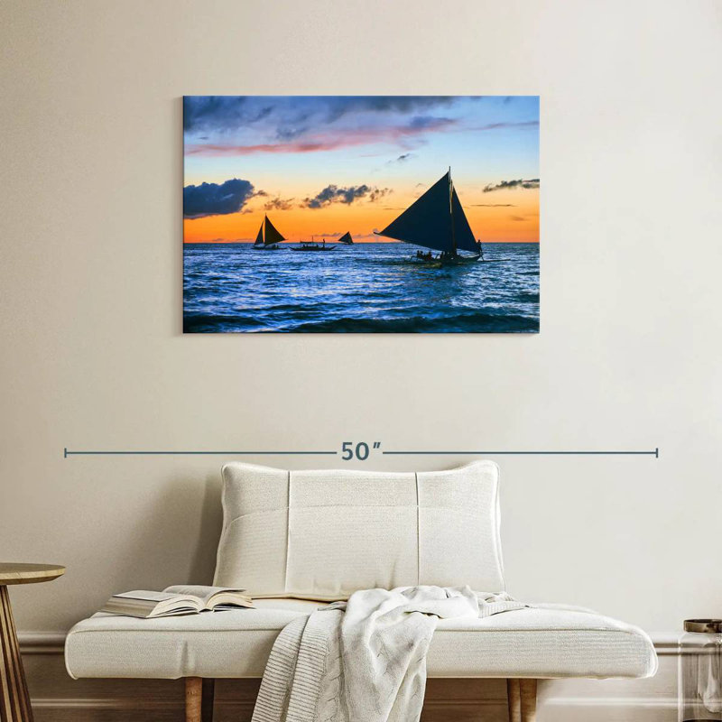 Mehar Boracay Island Boats, 24" H x 36" W