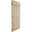 Volets rustiques en faux bois à quatre planches espacées (par paire)-71288260-88966848-88966855