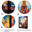 Cubic Paris Window View Elegant Sunset II - City Paris, art mural-1130234875-1130234889