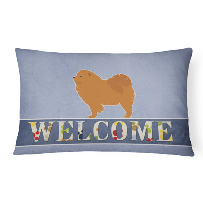  Coussin Chow Chow Welcome