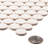 Stylish-Sweetpea 1-in. Penny Round Stone Look Glossy Porcelain Wall & Floor Mosaic Tile-73295151