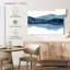 Aquarelle Avery, paysage bleu marine II-107686010