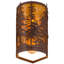 Rustic Lodge 2 - Light Flush Mounted Sconce