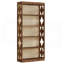 Étagère de rangement à hauteur ouverte 69,88 "à 6 niveaux avec tablettes Rhombus pour appartement, bureau, chambre à coucher et salon