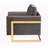 Velvet Armchair-166678605