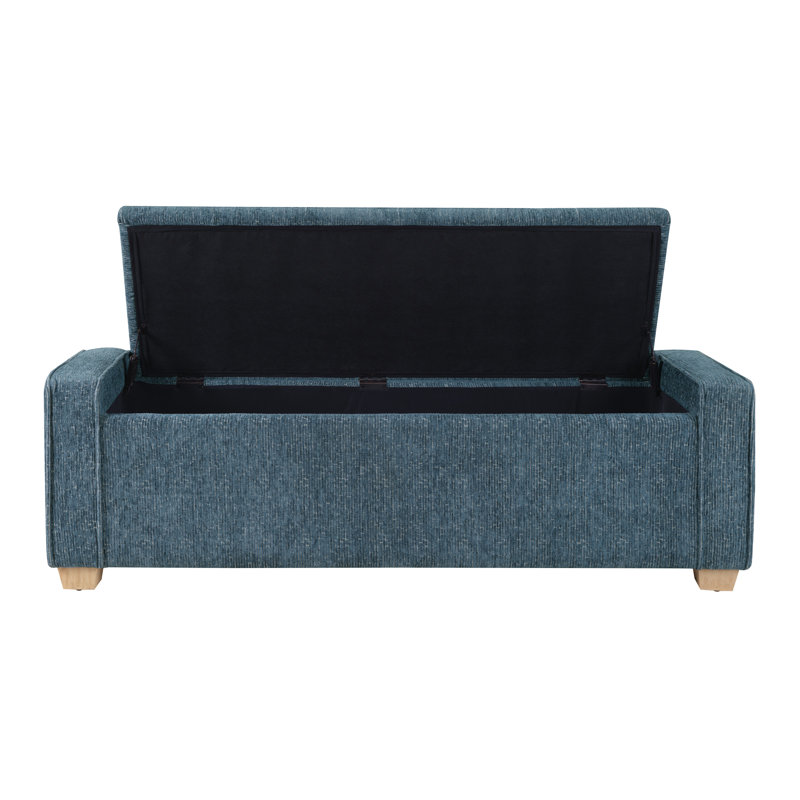 Banc de rangement rembourré Schlueter, Atlantique