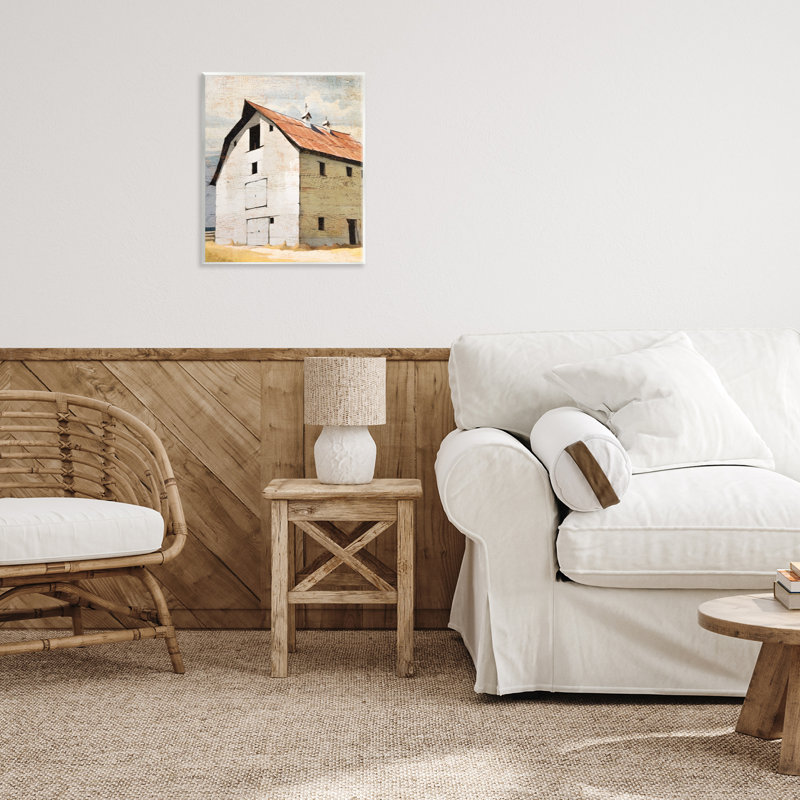Rustic Big Barn Red Wall Plaque, design by Susan Jill