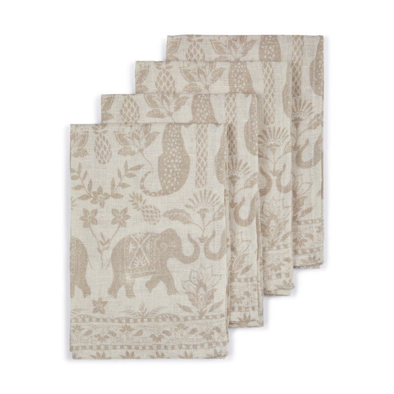 Ensemble de 4 serviettes Garden of Eden