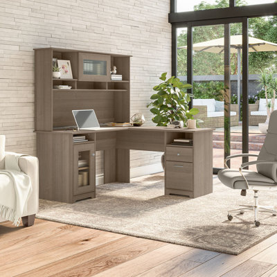 Bureau de direction en L avec clapier Ozro