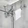 Edwardian Porcelain Rectangle Console Bathroom Sink with Overflow