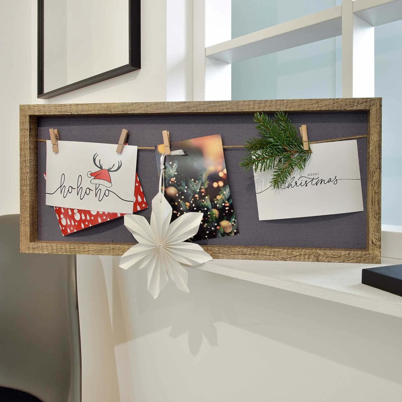 Amiri Natural Solid Wood Picture Frame