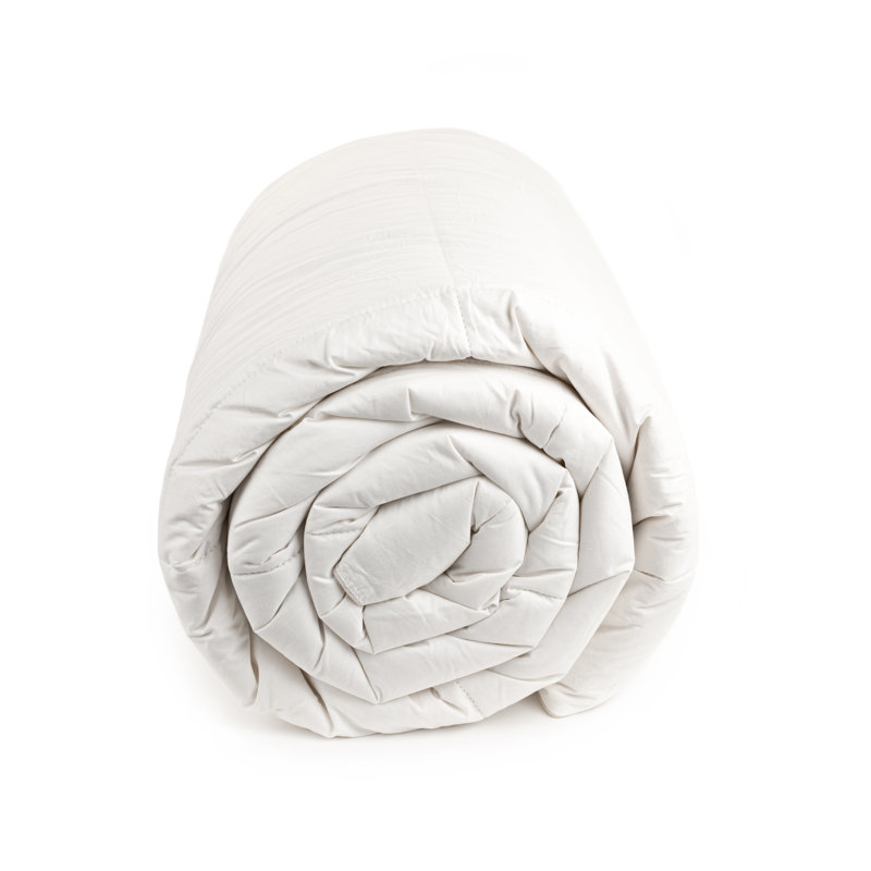 Lightweight All Season Comforter/Duvet Insert, Hypoallergenic, Full/Queen (90 x 90), Cotton Rich Blended Duvet Insert, 300 GSM