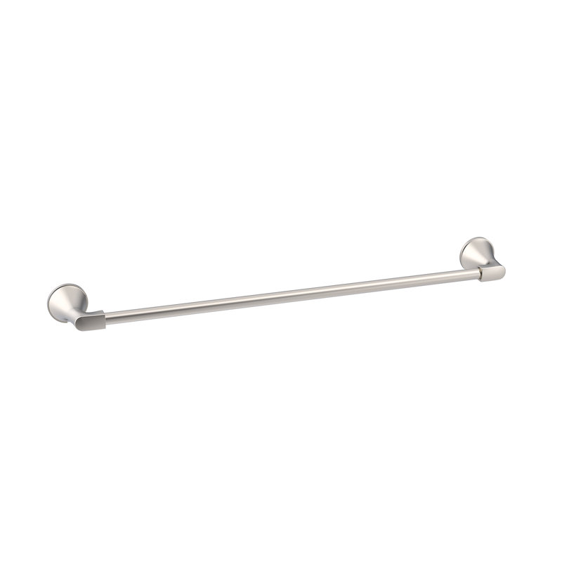 Barre à serviettes murale 24 po Windley, Nickel brossé