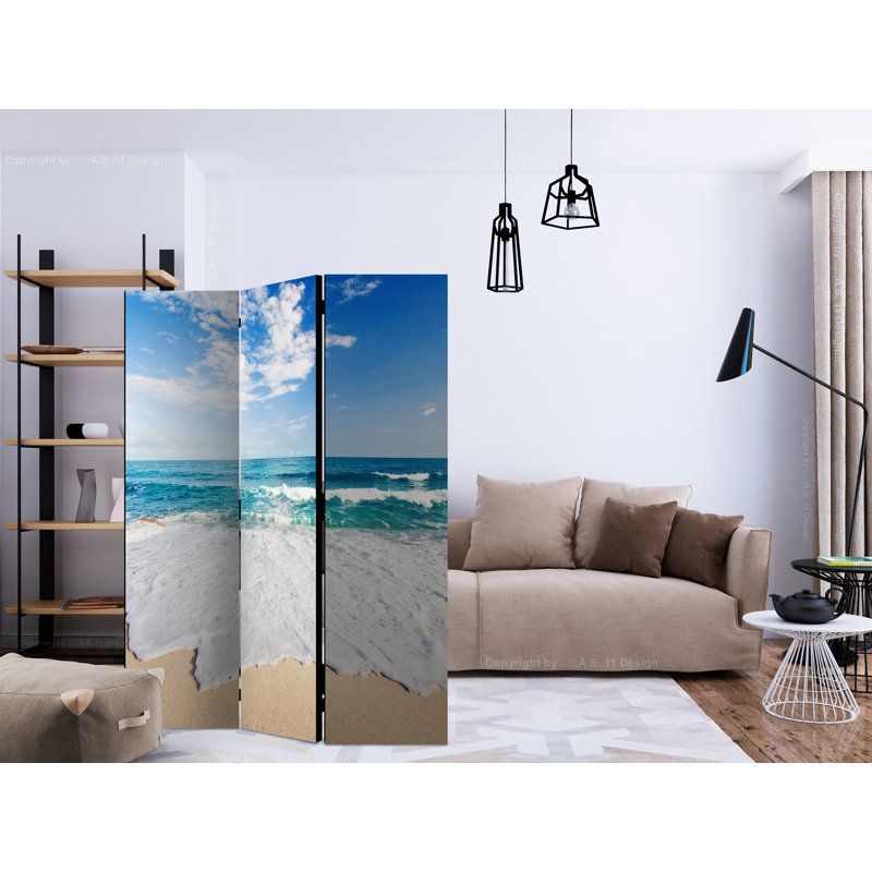 Gelinas 172cm H Folding Room Divider, 3