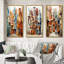 «Cubism Art Multidimensional», 3 pièces sur toile-909670416-909670417