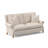 Library 86 " Chenille and Velvet Sofa-100504263-70372849