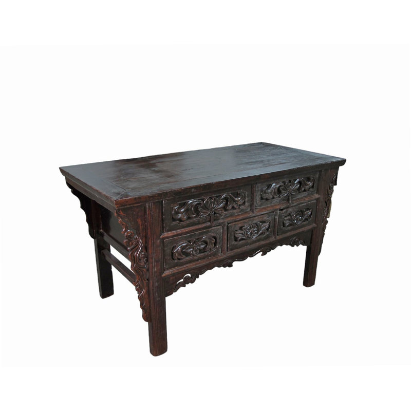 63.4'' W Solid Wood Console Table