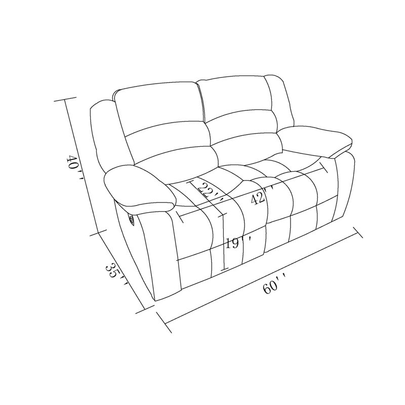 Transitionnel avec support de soutien lombaire - tissu d'ameublement en microfibre, structure en bois franc séché au four et coins renforcés, rembourrage en mousse enveloppée, 8 ressorts à arc, base en acier inoxydable brun