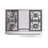 ILVE Nostalgie II Series Noblesse 40 inch Dual Fuel Range with 6 Sealed Burners, Griddle (Glass Door)-103962070-103962071