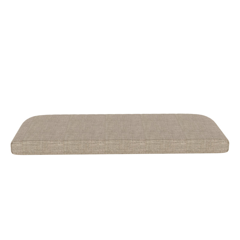 Sunbrella® Outdoor 3'' Bench Cushion, Cast Shale Sunbrella® Plainweave