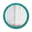 Huldar Glass Flat Wall Mirror
