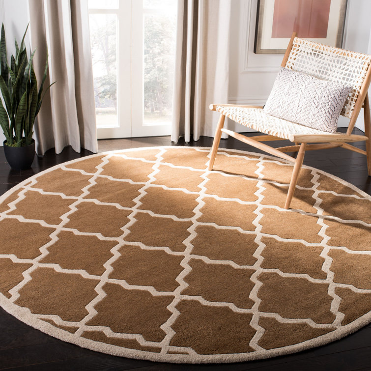 Carolene Hand Tufted Wool Geometric Rug