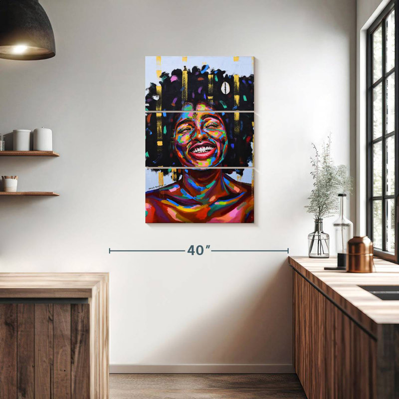Leisha Against All Odds IV, 38" H x 24" W
