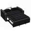 Canapé-lit pliable polyvalent de 55,51 pouces en 3 longueurs-1661051870