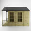 Mercia 10 x 8ft Premium Wessex Summerhouse-1550186610