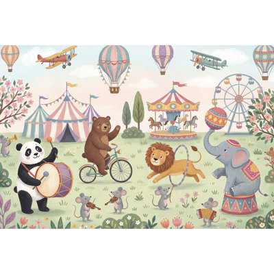 Papier peint animaux de cirque