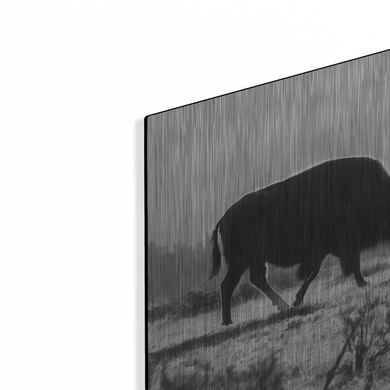 " Lamar Valley Migration " by Lori Deiter, 16" H x 24" W