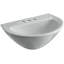Parigi® Vitreous China 19.75" Pedestal Bathroom Sink-10940094-46017467