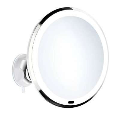 Suction cup rechargeable lighted makeupshaving mirror 7xs magnification Suction cup rechargeable lighted makeupshaving mirror 7xs magnification