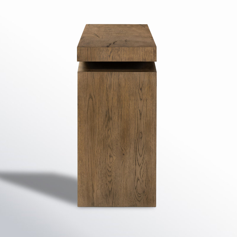 Henn Solid Wood Console Table - Rustic Décor Accent