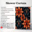 Baroque Patterns - Rideau de douche standard 1 pièce-100722439