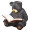 Ourson lisant un livre