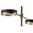 India 6 - Light Dimmable Cylinder Chandelier